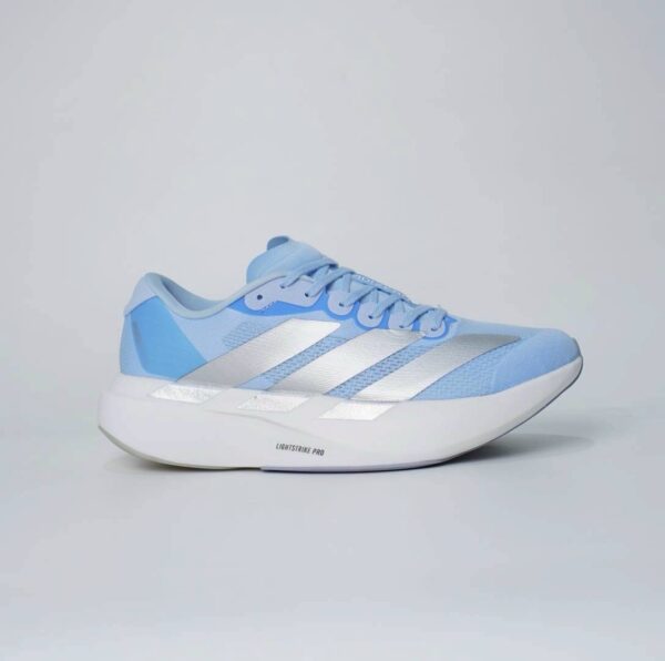Adidas Evo SL Glow Blue Silver Metalic - Gambar 4
