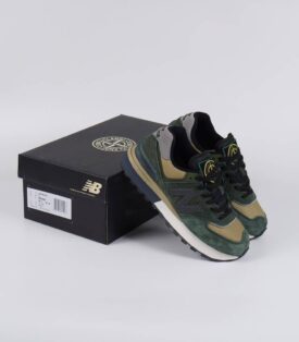 New Balance 574 Legacy x Stone Island Dark Green