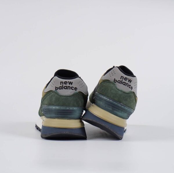 New Balance 574 Legacy x Stone Island Dark Green - Gambar 6