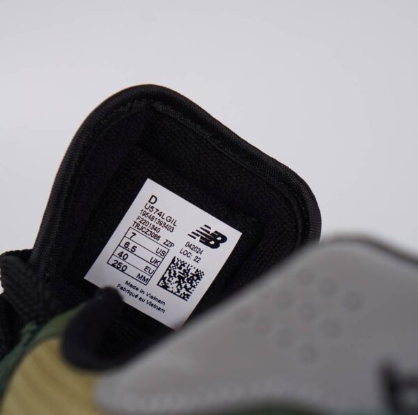 New Balance 574 Legacy x Stone Island Dark Green - Gambar 7