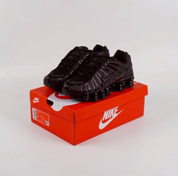 Nike Shox Tl Black Red - Gambar 2