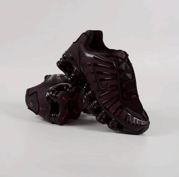 Nike Shox Tl Black Red - Gambar 3
