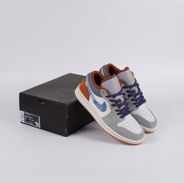 Air Jordan 1 Low "Phantom/Multi-Color-Coconut Milk"