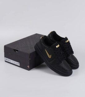 Nike Air Jordan 1 Low Method of Make Black/Metallic Gold