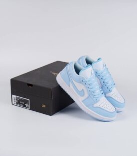 Nike Air Jordan 1 Low Aluminum/Ice Blue